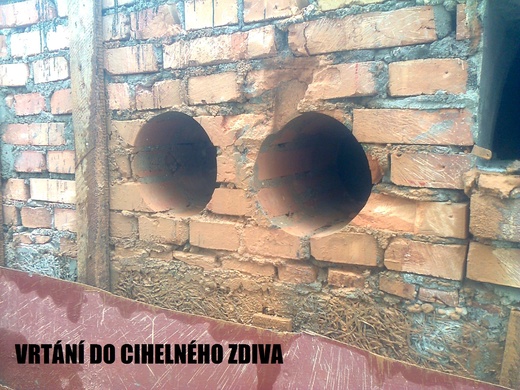 vrtání do cihel
